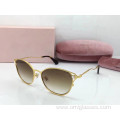 Round Full Frame Sunglasses For Women